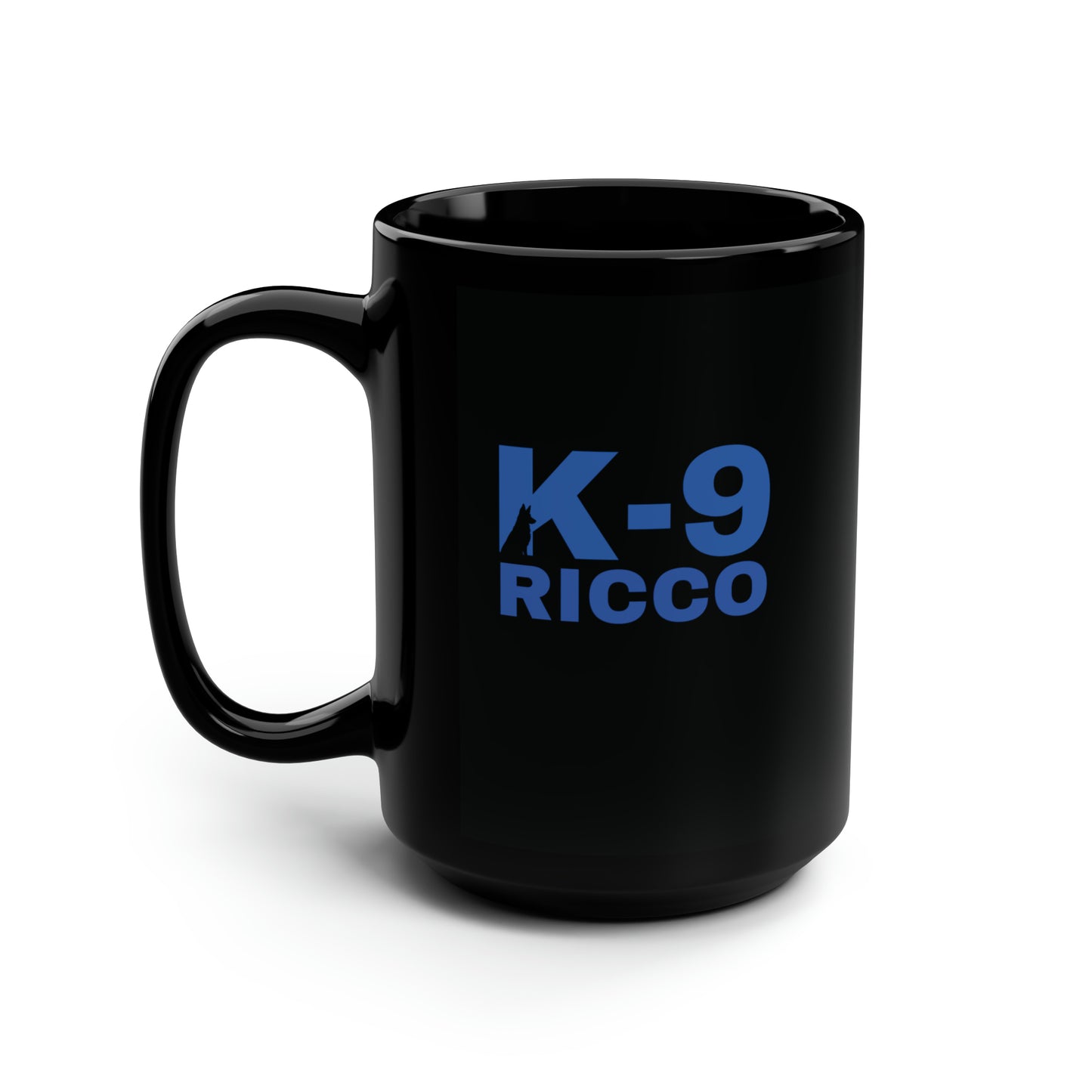 Custom Police K9 Mug, Police K9 Name 15oz Mug, German Shepard Mugs, K9 Handler, Thin Blue Line Gifts, K9 Gifts