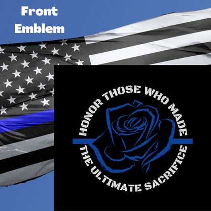 Police Week Shirt, Honor The Fallen Memorial Shirt, Thin Blue Line Flag, Police EOW Shirt, Blue Rose, National Police Memorial